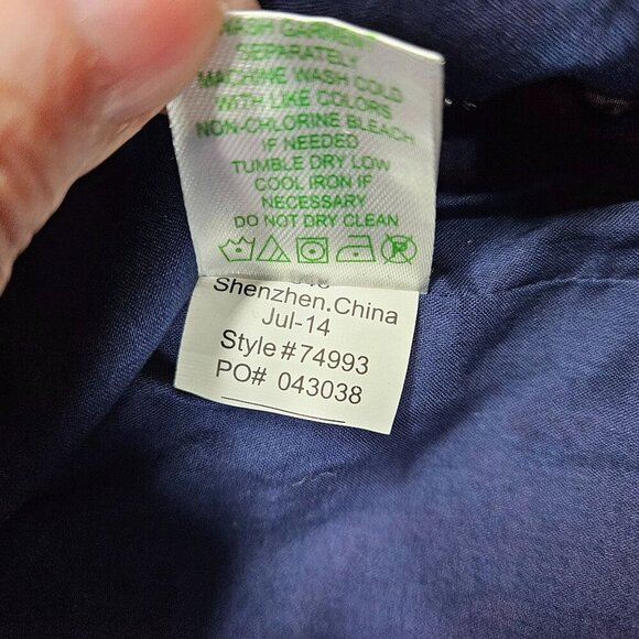 Lilly Pulitzer Dress Womens 6 Navy Delia Shift Fountain Hopping Engineered NEW - Picture 9 of 11